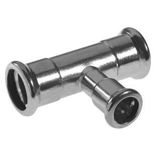 Тройник KAN редукционный press INOX (76,1 x 22,0 x 76,1) 1609260035 фото